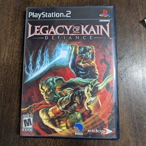 Sony PlayStation 2 Legacy of Kain: Defiance - Red and Blue Cover